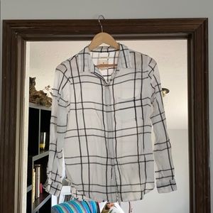 Abercrombie boyfriend fit button up